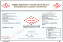 ISO 10002 Customer Satisfaction Management System Certificate